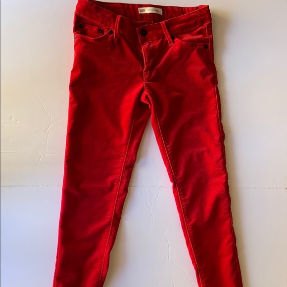 girls velvet jeans